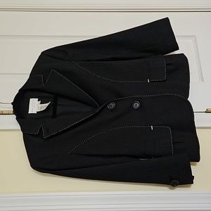 Max Studio Suits jewel 3/4 sleeve blazer